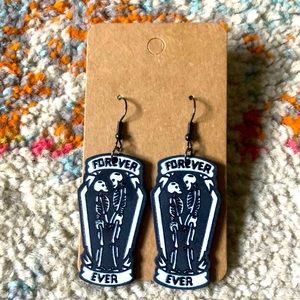 Skeleton Earrings